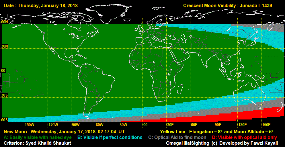 Observe Crescent of Jumada Al-Awwal with AboutIslam - About Islam