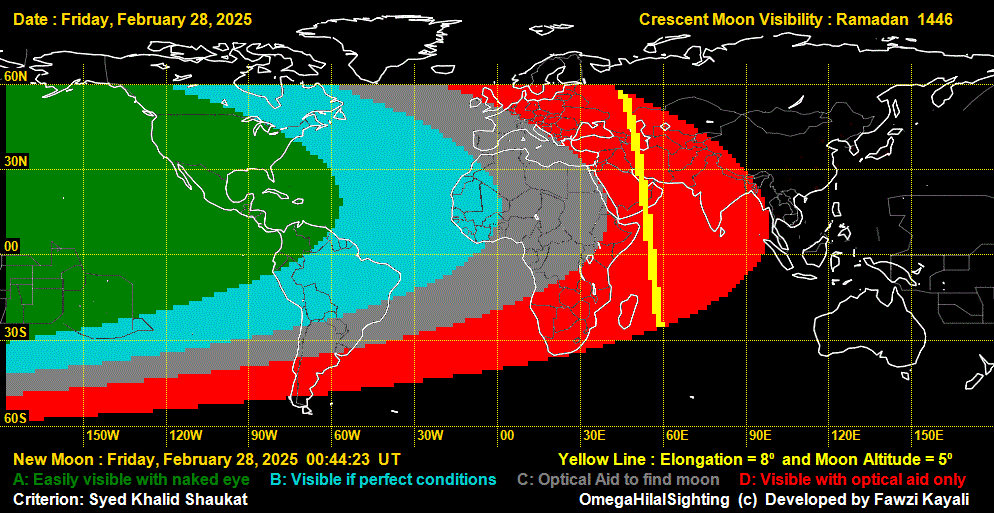 global-islamic-calendar-year-2025-ce